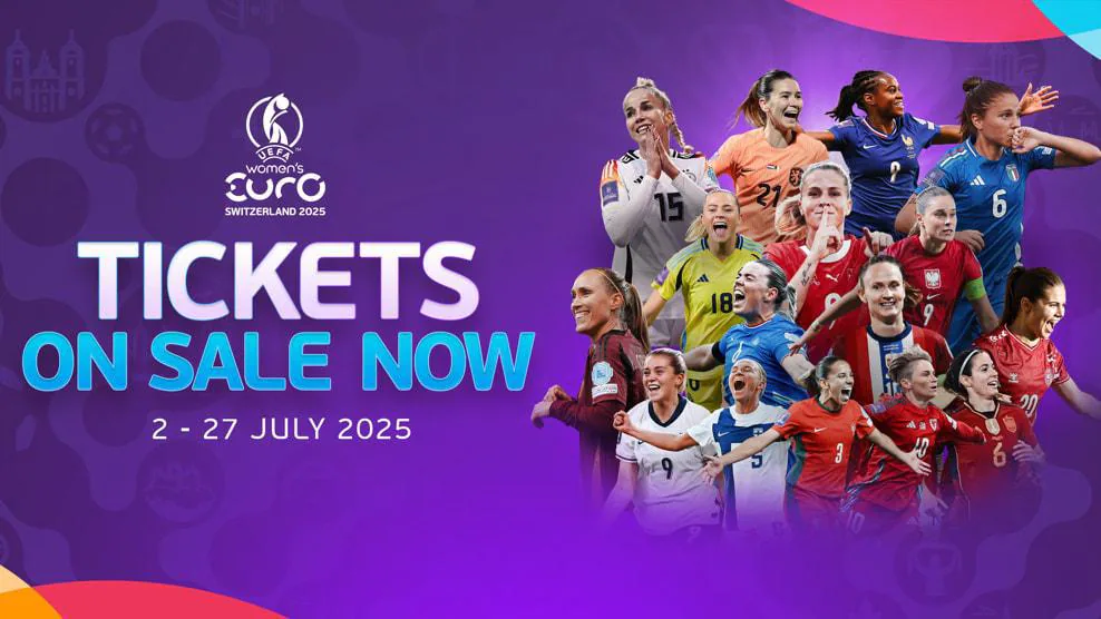 UEFA Women's Euro 2025 Tickets On Sale Now